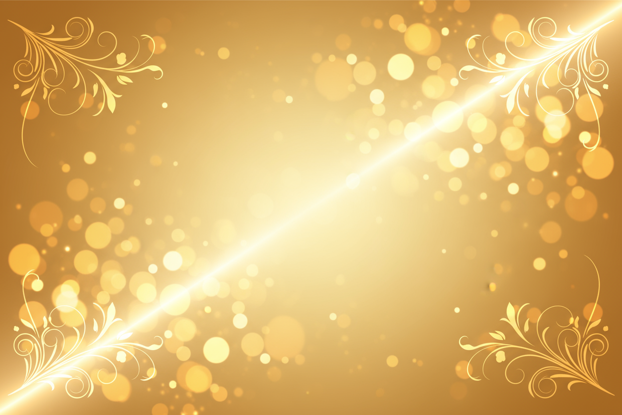 créé une bannière couleur  #D6B25E, univers lumineux